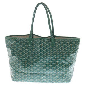 GOYARD Saint Louis AMA Herringbone Tote Bag Pouch Green